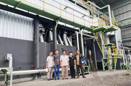 Henan Yuanda Boiler Company Indonesia Visita de devolución del cliente