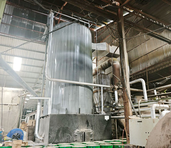 4200kw vertical caldera de aceite termico en Indonesia