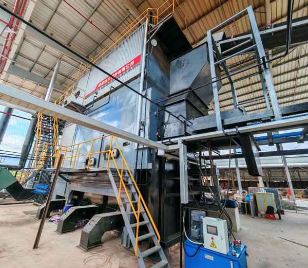 Caldera de Vapor 1000 hp de Biomasa de Madera