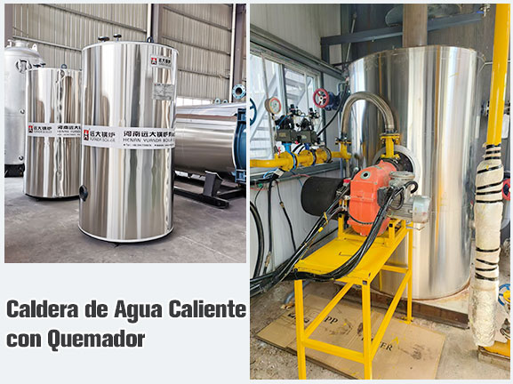 Caldera Agua Caliente Vertical