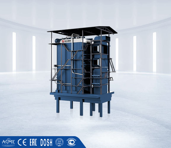 DHL Caldera Acuotubular de Biomasa Carbon