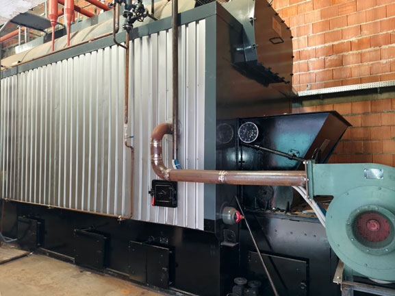 Caldera para Industria Procesamiento Madera