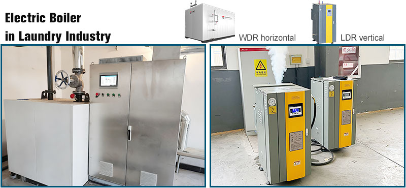 caldera de lavandería caldera de vapor eléctrica
