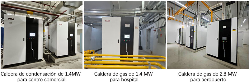 Las calderas de condensación de agua caliente de bajas emisiones de NOx de YDB son adecuadas para hoteles con clasificación por estrellas, centros comerciales, hospitales, bases militares, aeropuertos, estaciones de tren de alta velocidad, etc.